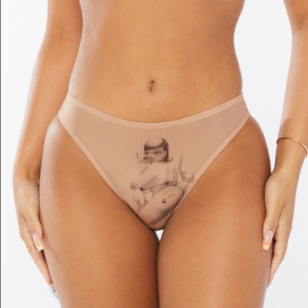 Soto x Fenty mesh panties